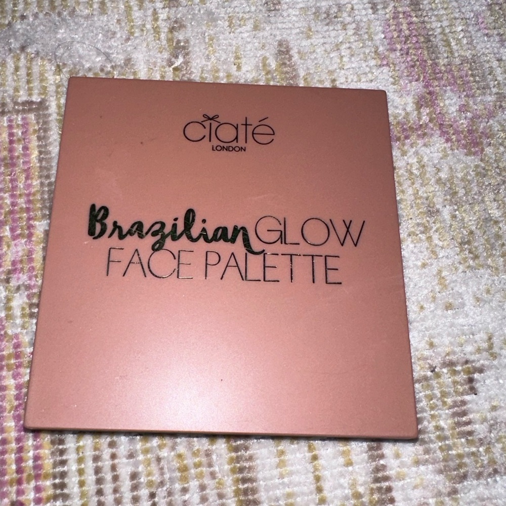 Ciaté London Brazilian Glow Eye & Face Palette Medium Dark NEW